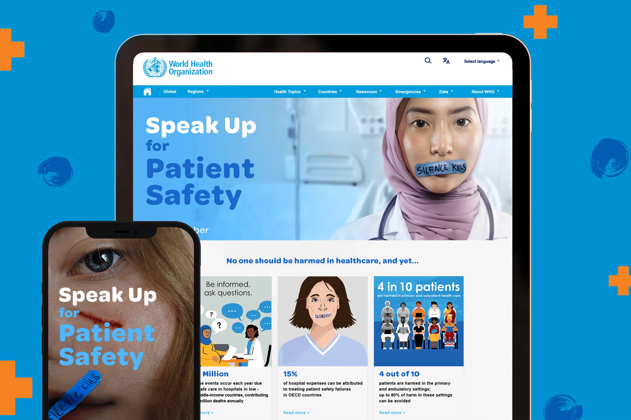 WHO World Patient Safety Day 2019 posters
